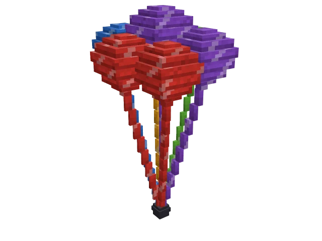 Partyballons — Minecraft-3D-Modell
