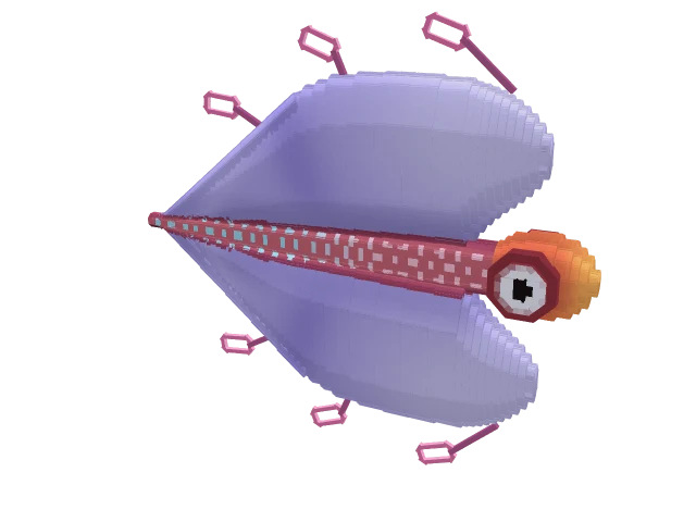Bladderfish — Minecraft-3D-Modell