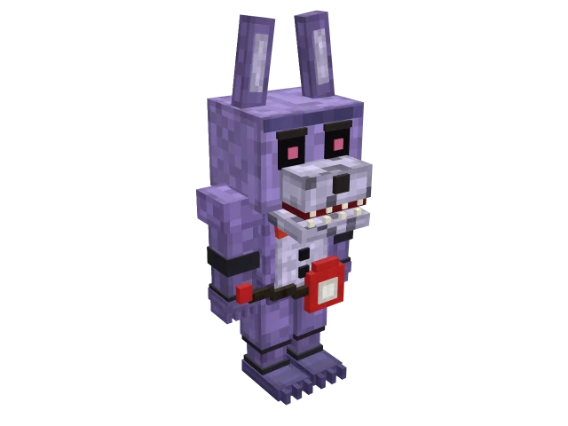 Bonnie — Minecraft-3D-Modell