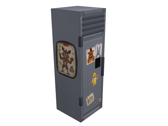 Spind — Minecraft-3D-Modell