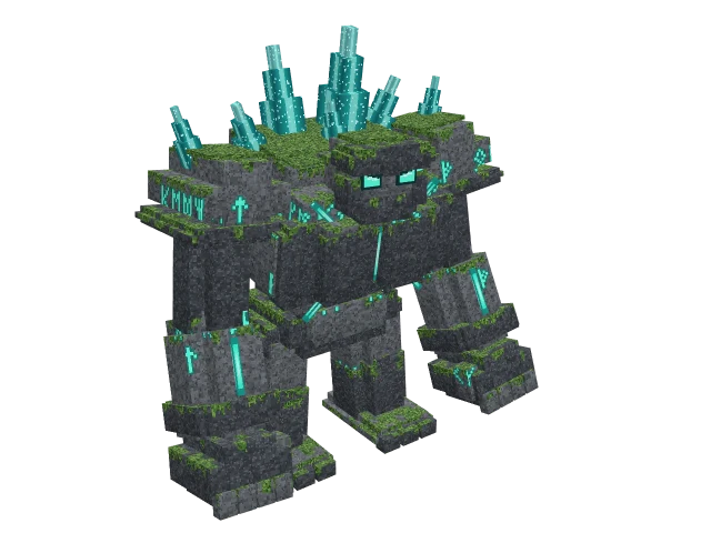 Runenkoloss — Minecraft-3D-Modell
