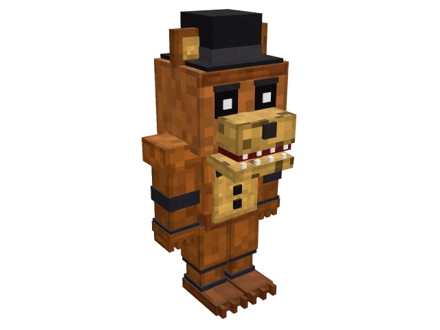 Freddy Fazbear — Minecraft-3D-Modell