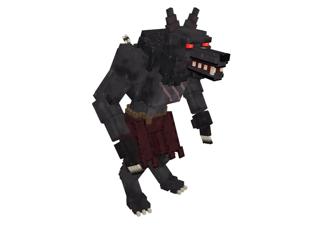 Schwarzer Werwolf