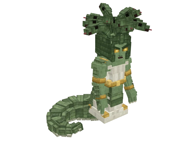 Medusa — Minecraft-3D-Modell
