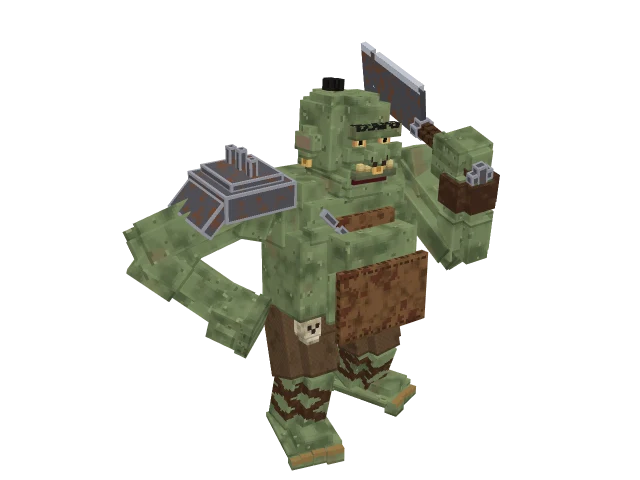 Oger — Minecraft-3D-Modell