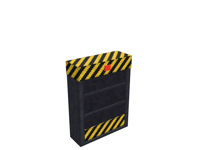 Sicherheitstür — Minecraft-3D-Modell