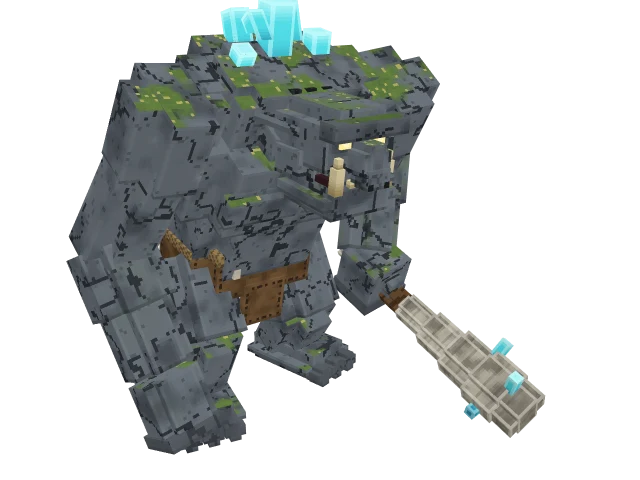 Höhlentroll — Minecraft-3D-Modell